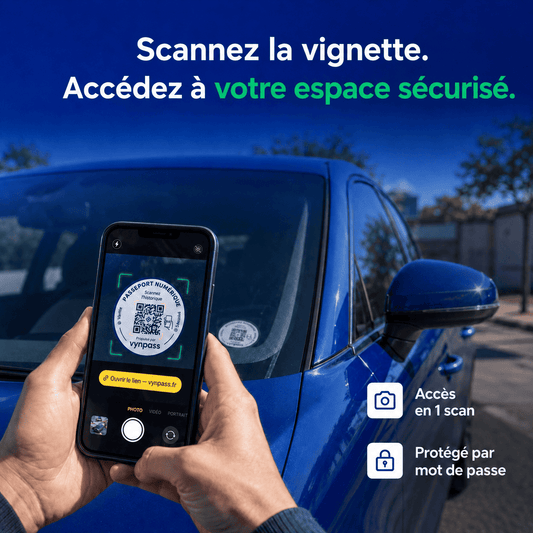 Le passeport numérique de votre véhicule.