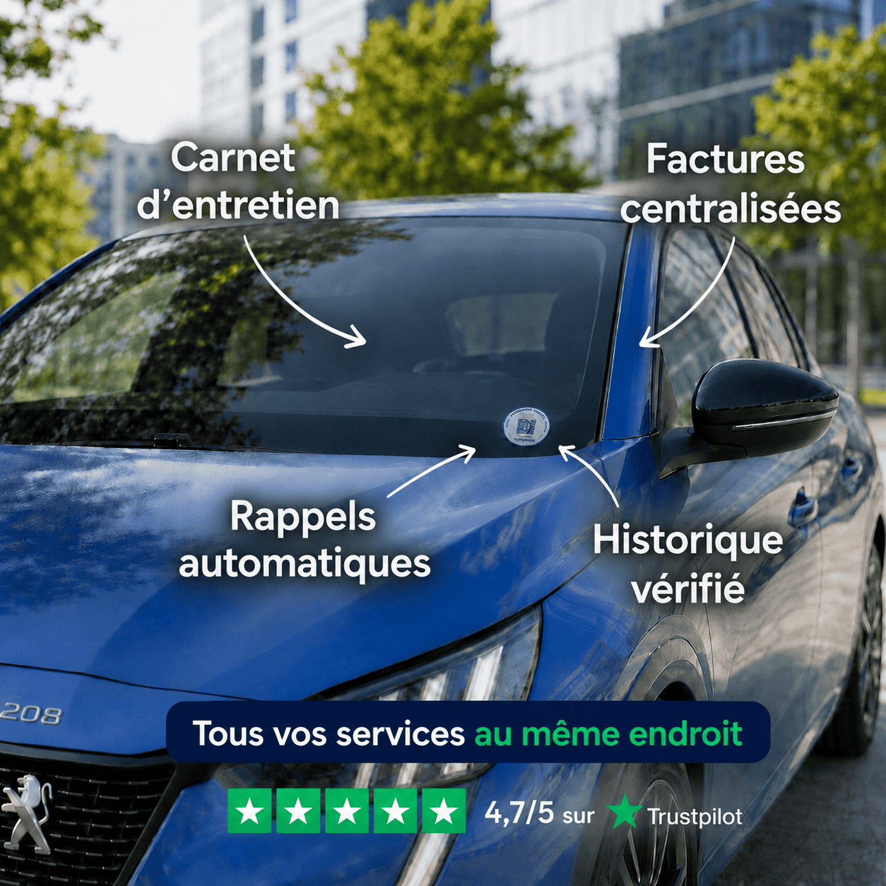 Le passeport numérique de votre véhicule.