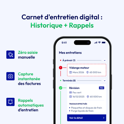 Le passeport digital dont ta voiture a besoin.